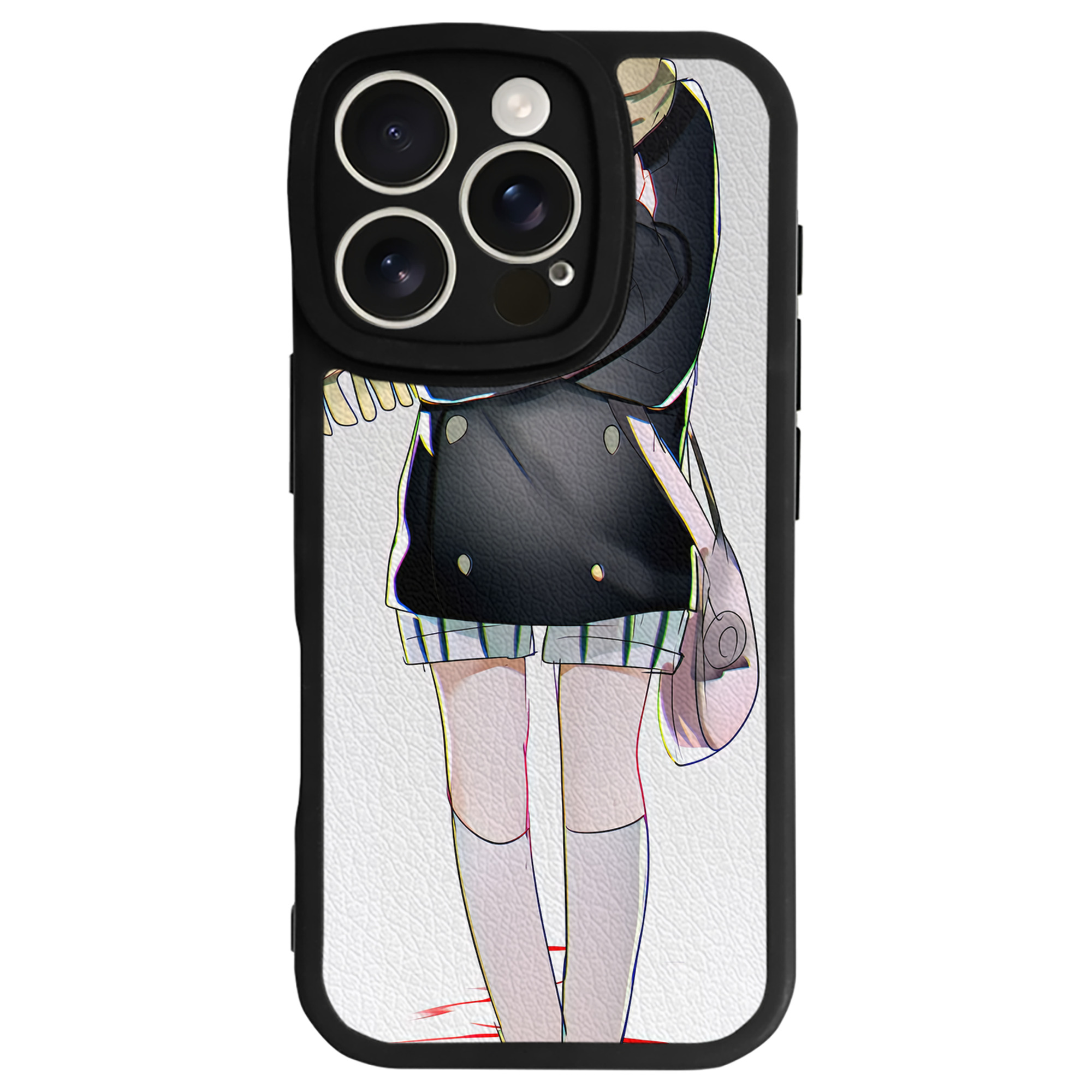 （画像用） 文豪ストレイドッグス Bungo Stray Dogs 【iPhone 16シリーズ対応】シリコンスマホケース（レザー調） 材質：シリコン